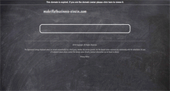 Desktop Screenshot of makrifatbusiness-cincin.com
